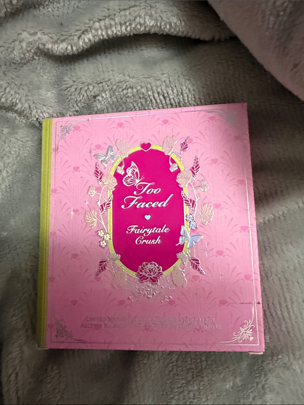 Too Faced Fairytale Crush Palette - Pink with Gold Accents